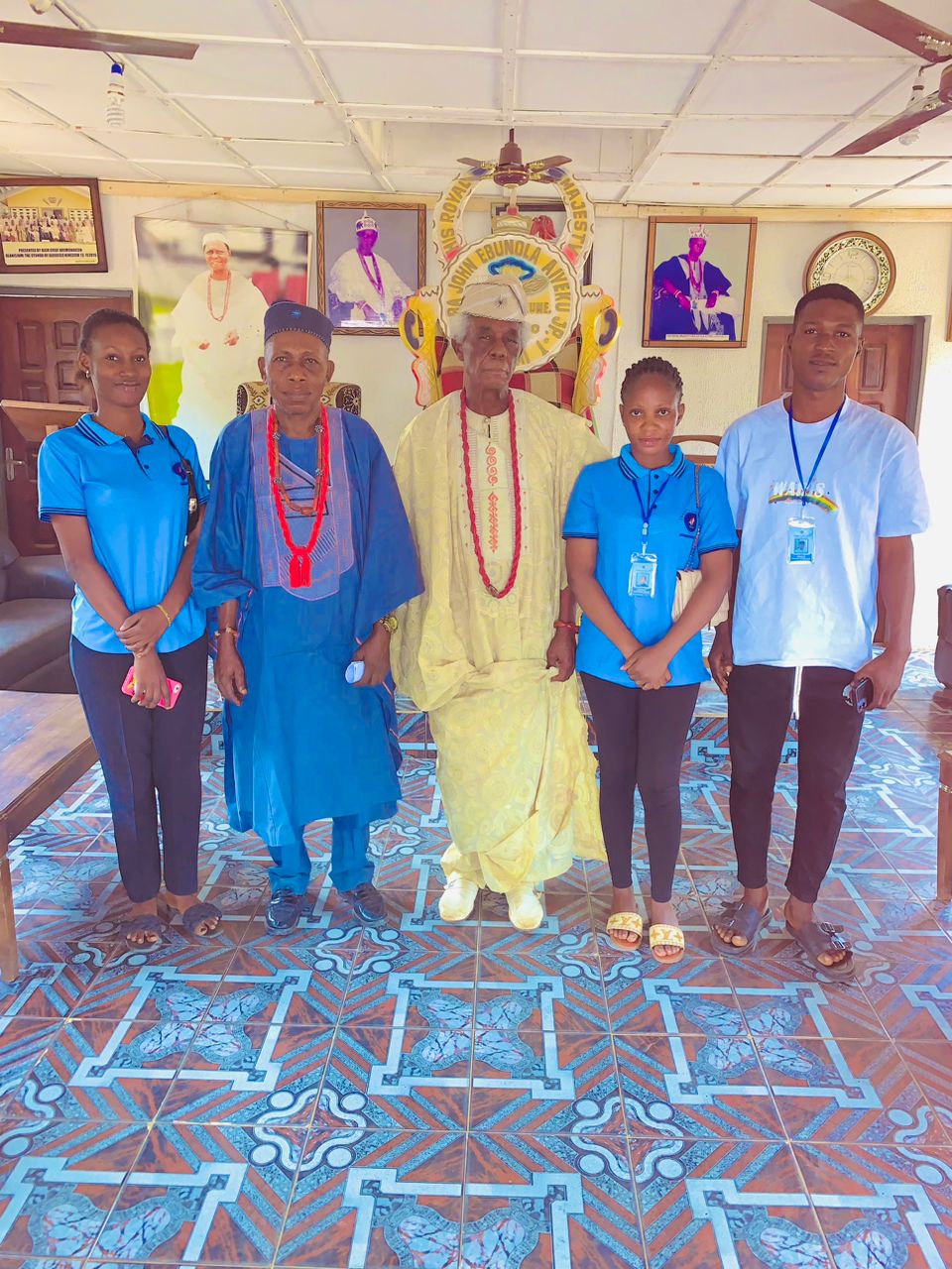 Courtesy Visit to His Royal Majesty
